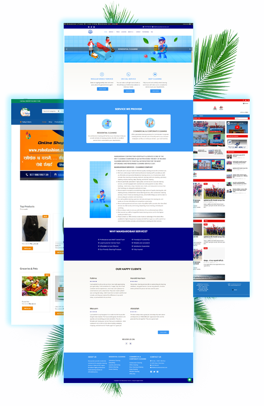 wordpress website design in nepal digital tandan